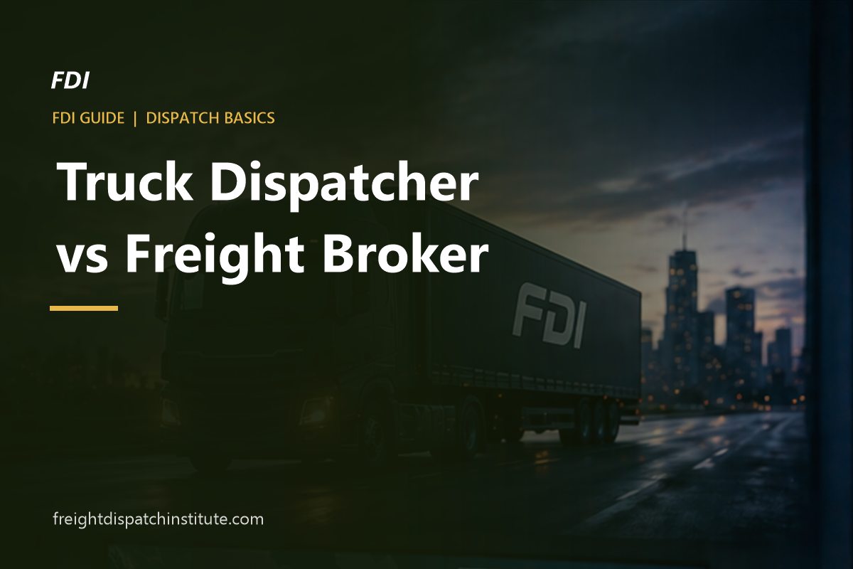 Truck dispatcher vs freight broker: roles, authority and legal limits